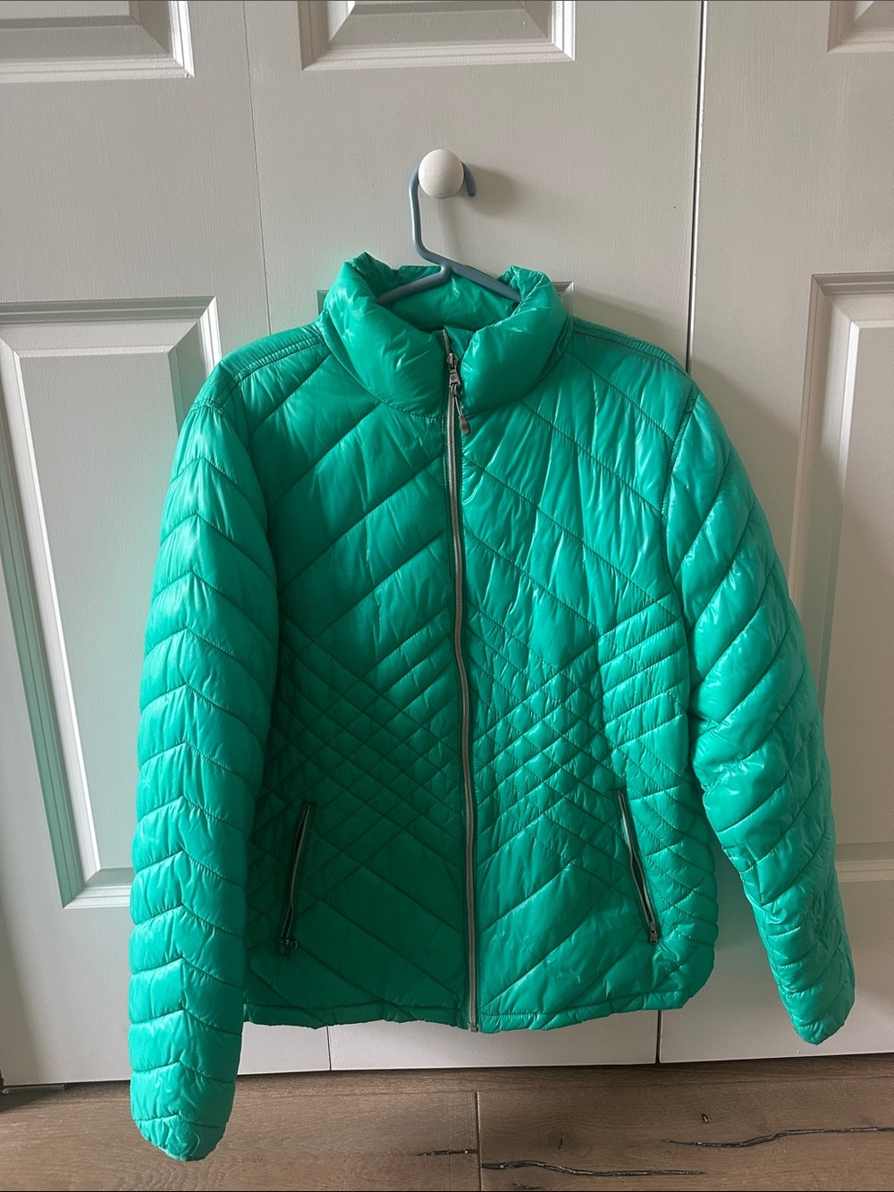 Tek Gear Teal Puffer Jacket